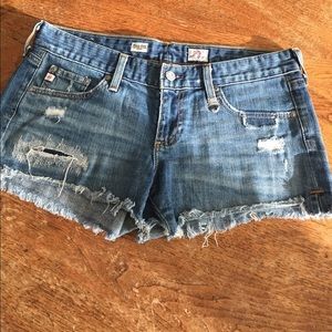 AG denim cutoffs size 29